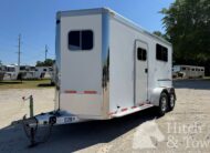 TOP OF THE LINE 2010 Eby 2 Horse Straight Load Bumper Pull $19,500