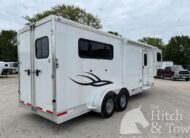 2022 SHADOW 3 HORSE SLANT LOAD LIVING QUARTERS TRAILER W/ UPGRADES! $39,000