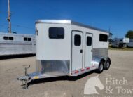 2026 ADAM JULITE 2 HORSE BUMPER PULL W/ SIDE RAMP $20,500