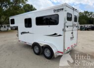2026 SHADOW 2 HORSE GOOSENECK TRAILER $25,500
