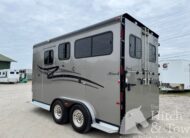 2022 HAWK 2 HORSE BUMPER PULL W/ DRESSING ROOM & WARMBLOOD SIZE!! $23,500