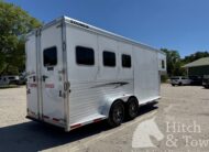 2017 SOONER 3 HORSE SLANT GOOSENECK TRAILER W/ UPGRADES! $23,500