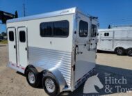 2026 ADAM JULITE 2 HORSE BUMPER PULL W/ SIDE RAMP $20,500