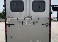 2022 HAWK 2 HORSE BUMPER PULL W/ DRESSING ROOM & WARMBLOOD SIZE!! $23,500