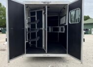 2022 SHADOW 3 HORSE SLANT LOAD LIVING QUARTERS TRAILER W/ UPGRADES! $39,000
