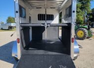 2026 ADAM JULITE 2 HORSE BUMPER PULL W/ SIDE RAMP $20,500