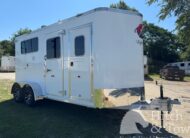 2026 KIEFERBILT KRUISER 2 HORSE BUMPER PULL W/ DRESSING ROOM $21,500