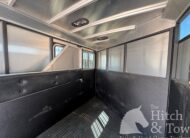 2017 LOGAN CROSS FIRE 2 HORSE SLANT BUMPER PULL TRAILER $13,500