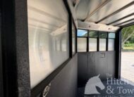 2017 LOGAN CROSS FIRE 2 HORSE SLANT BUMPER PULL TRAILER $13,500