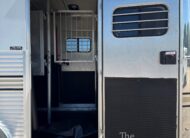 1999 SILVER STAR 2 HORSE BUMPER PULL W/ DRESSING ROOM $9,500