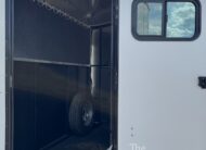 2017 LOGAN CROSS FIRE 2 HORSE SLANT BUMPER PULL TRAILER $13,500