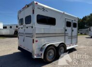 1999 SILVER STAR 2 HORSE BUMPER PULL W/ DRESSING ROOM $9,500