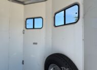 1999 SILVER STAR 2 HORSE BUMPER PULL W/ DRESSING ROOM $9,500