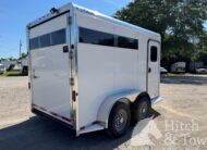 2026 ADAM 2 HORSE SLANT LOAD BUMPER PULL $15,900