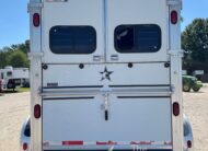 1999 SILVER STAR 2 HORSE BUMPER PULL W/ DRESSING ROOM $9,500