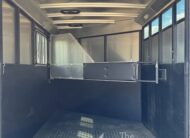 2017 LOGAN CROSS FIRE 2 HORSE SLANT BUMPER PULL TRAILER $13,500