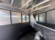 2017 LOGAN CROSS FIRE 2 HORSE SLANT BUMPER PULL TRAILER $13,500