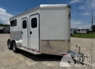 2024 ADAM 2 HORSE BUMPER PULL W/ DRESSING ROOM! $16,900