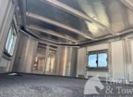 2001 EXISS 3 HORSE SLANT GOOSENECK TRAILER $10,900