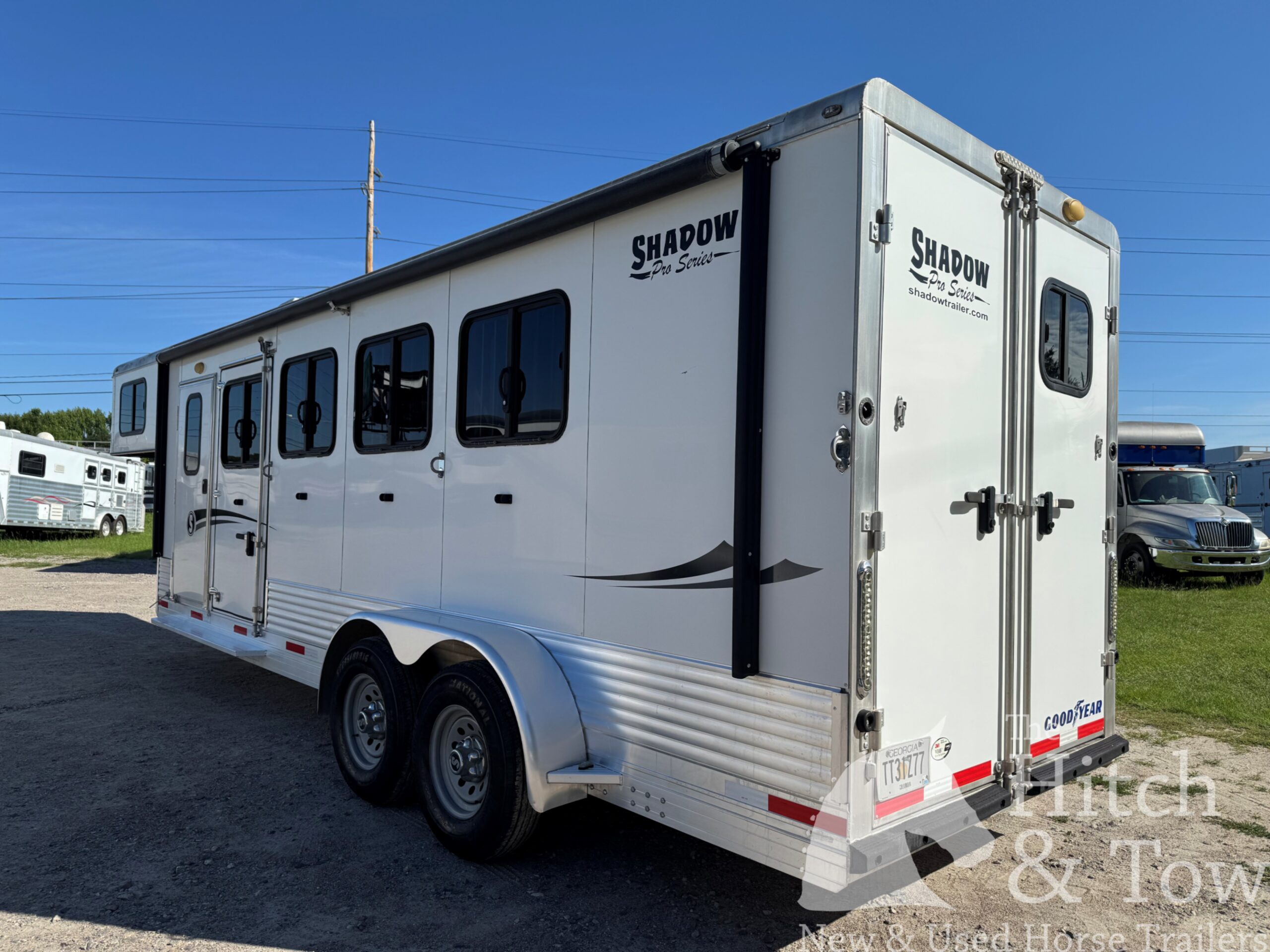 LIGHTLY USED! 2018 SHADOW 4 HORSE SLANT LOAD W/ UPGRADES! $25,900