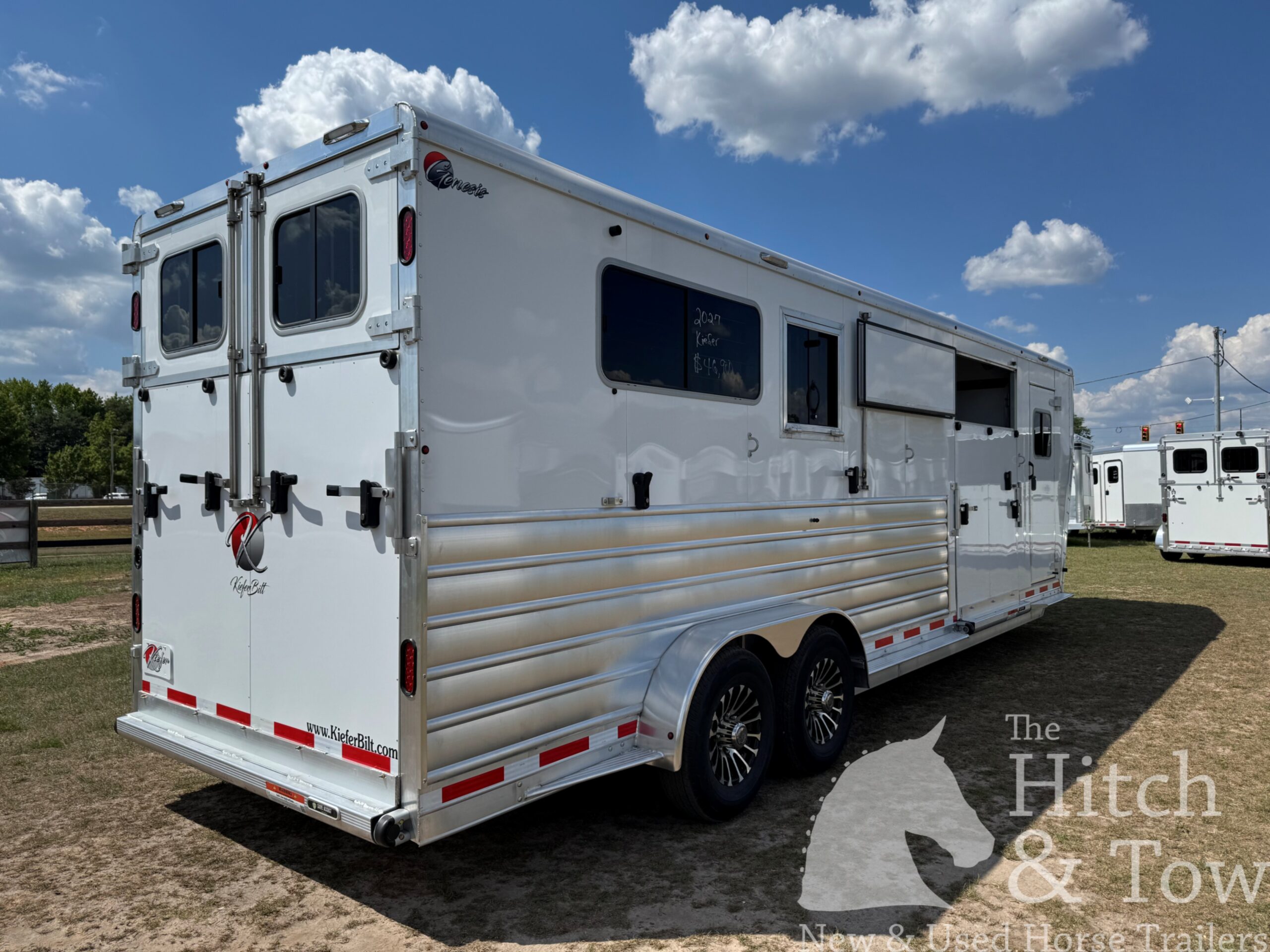 2027 KieferBilt Trailers 2+1 GOOSENECK W/ UPGRADES! $46,900