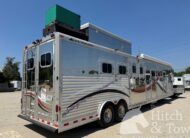 2006 ELITE 4 HORSE W/ 20′ LIVING QUARTERS, TONS OF UPGRADES, & TONS OF STORAGE!! $69,900