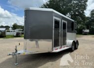 2027 ADAM JULITE 2 HORSE BUMPER PULL W/ SIDE RAMP $22,500