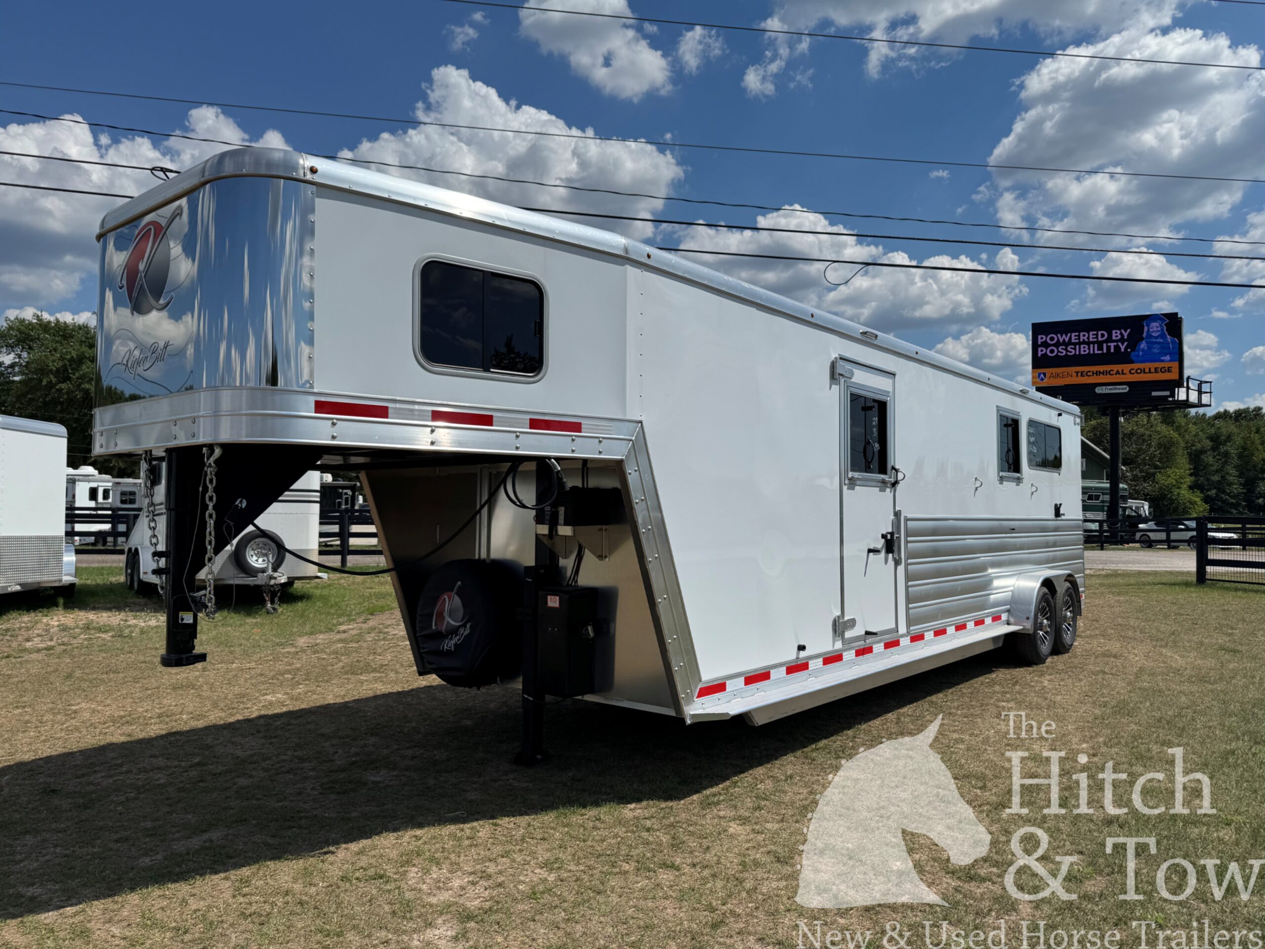 2027 KieferBilt Trailers 2+1 GOOSENECK W/ UPGRADES! $46,900