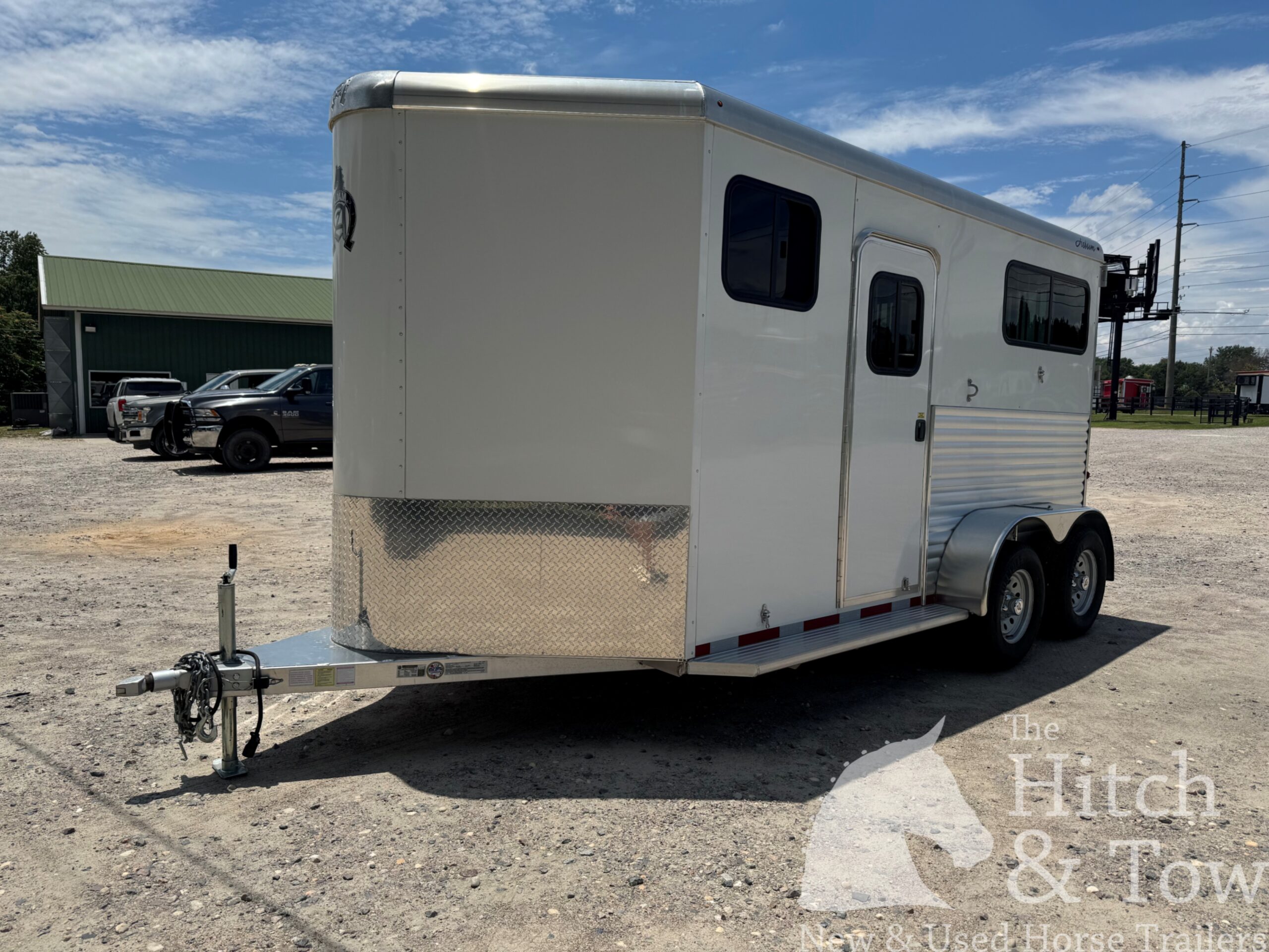 2024 ADAM 2 HORSE BUMPER PULL W/ DRESSING ROOM! $16,900