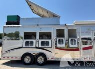2006 ELITE 4 HORSE W/ 20′ LIVING QUARTERS, TONS OF UPGRADES, & TONS OF STORAGE!! $69,900