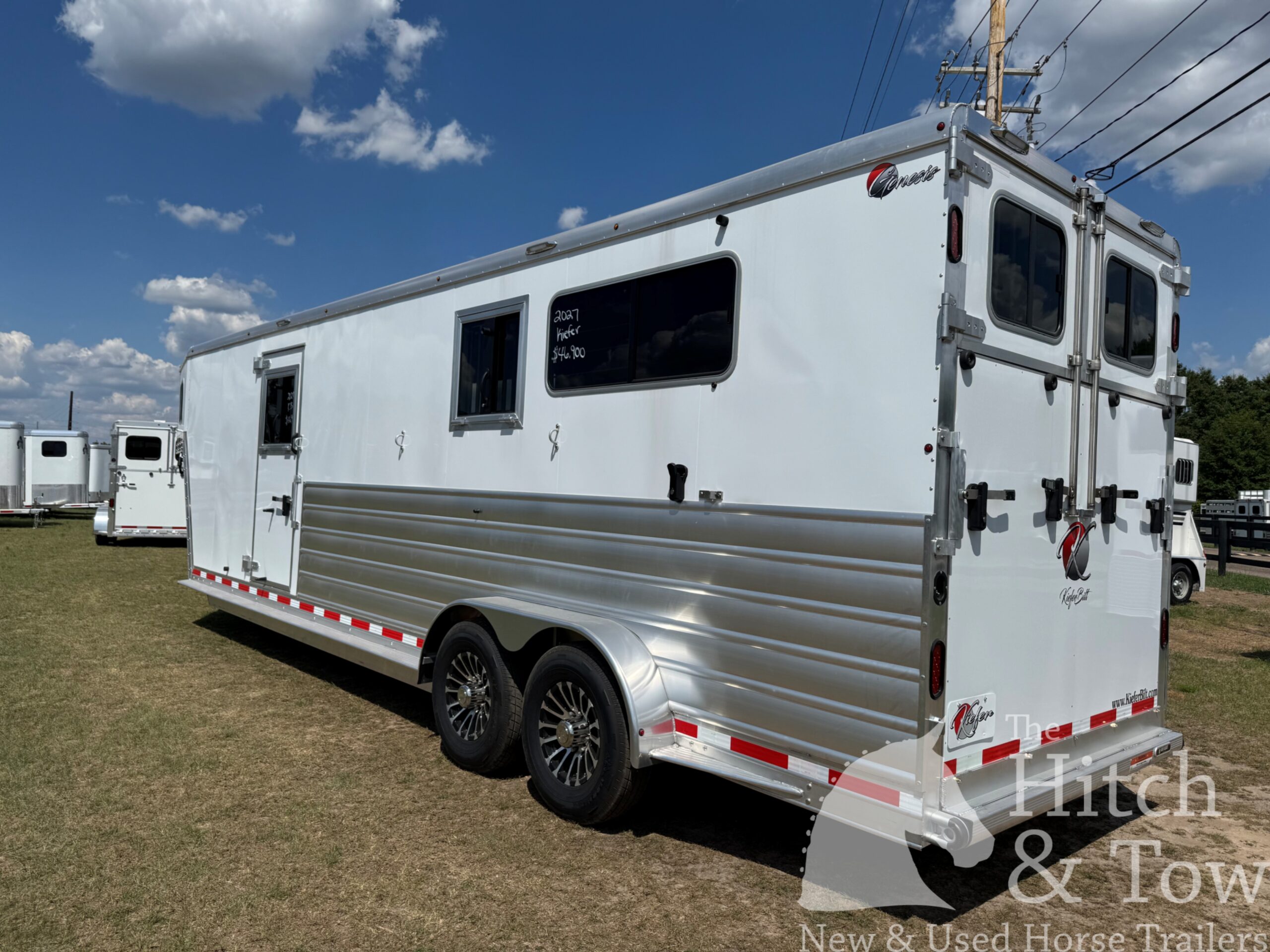 2027 KieferBilt Trailers 2+1 GOOSENECK W/ UPGRADES! $46,900