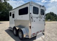 2024 ADAM 2 HORSE BUMPER PULL W/ DRESSING ROOM! $16,900