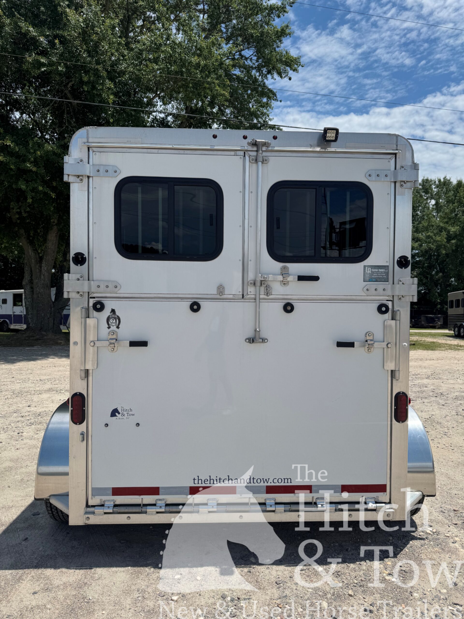 2024 ADAM 2 HORSE BUMPER PULL W/ DRESSING ROOM! $16,900