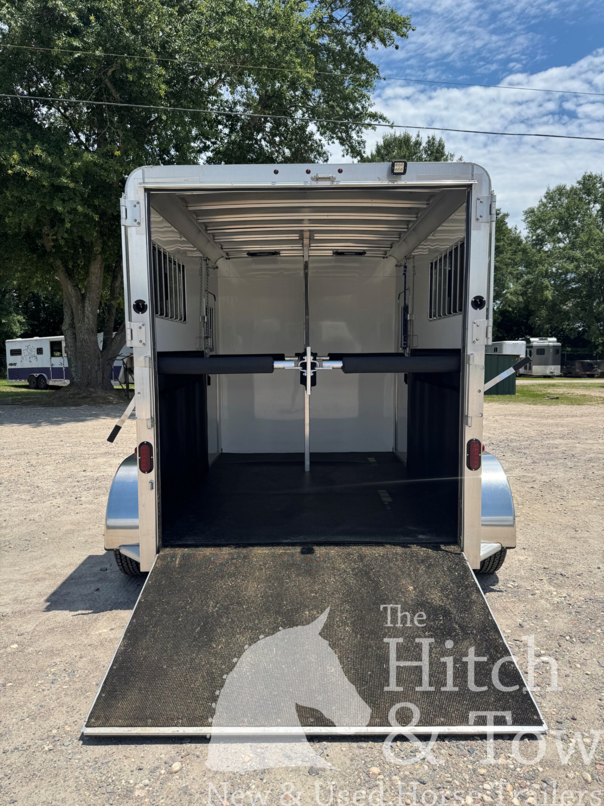 2024 ADAM 2 HORSE BUMPER PULL W/ DRESSING ROOM! $16,900