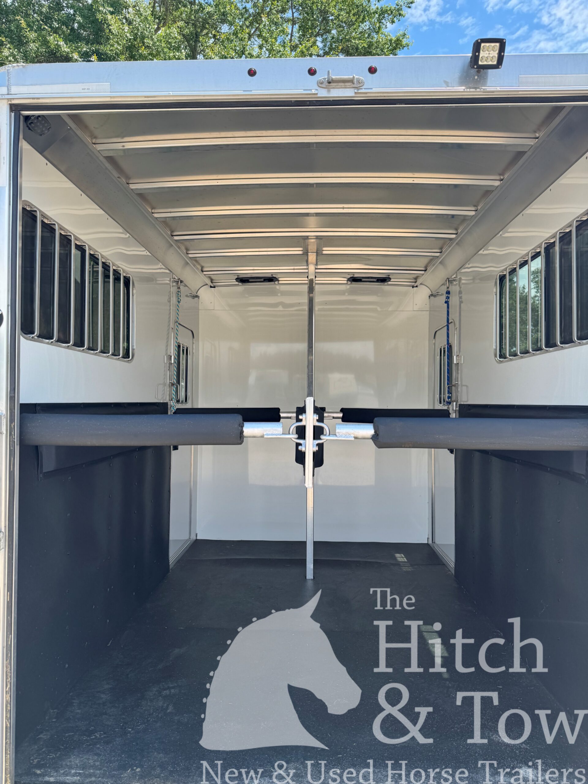 2024 ADAM 2 HORSE BUMPER PULL W/ DRESSING ROOM! $16,900