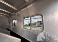 2001 EXISS 3 HORSE SLANT GOOSENECK TRAILER $10,900