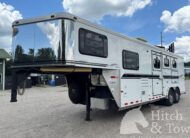 VERY NICE 2004 SUNDOWNER SUNLITE 727 3 HORSE w/ 7′ LIVING QUARTERS $22,900