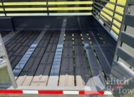 2026 16′ LIVESTOCK STOLL TRAILER W/ TUBE SIDES AND GRAY CANVAS TOP $16,450