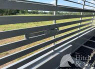 2026 20′ LIVESTOCK STOLL TRAILER W/ TUBE SIDES AND BLACK CANVAS TOP $17,580