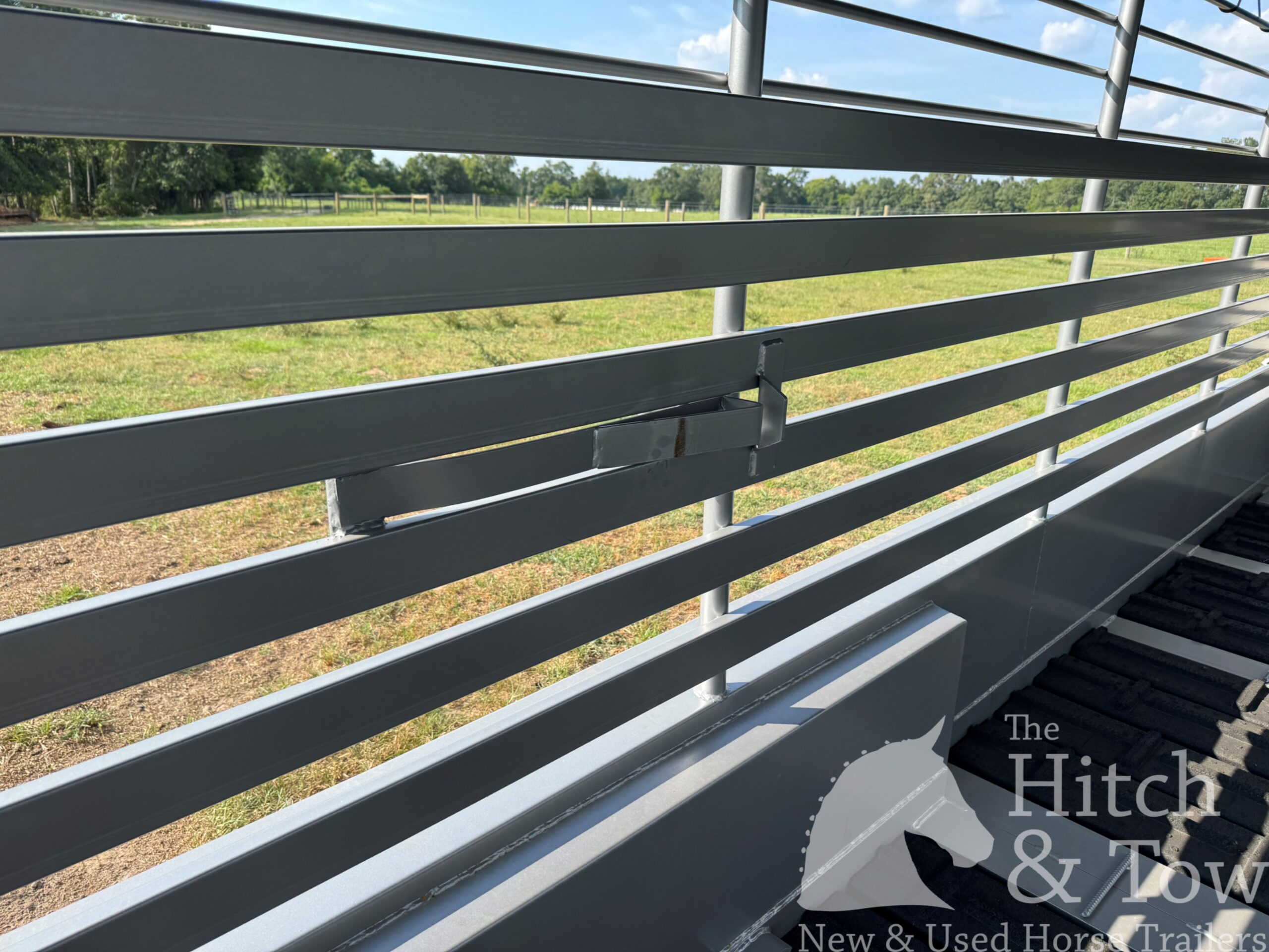 2026 20′ LIVESTOCK STOLL TRAILER W/ TUBE SIDES AND BLACK CANVAS TOP $17,580