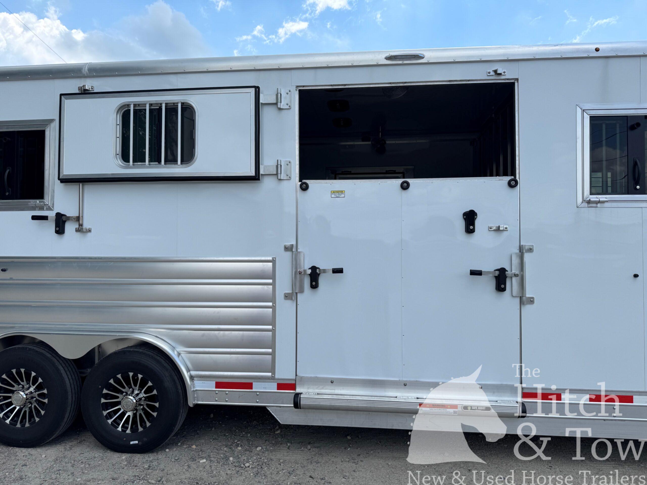 2027 KieferBilt Trailers 6-7 HORSE HEAD TO HEAD W/ MANY UPGRADES $83,900