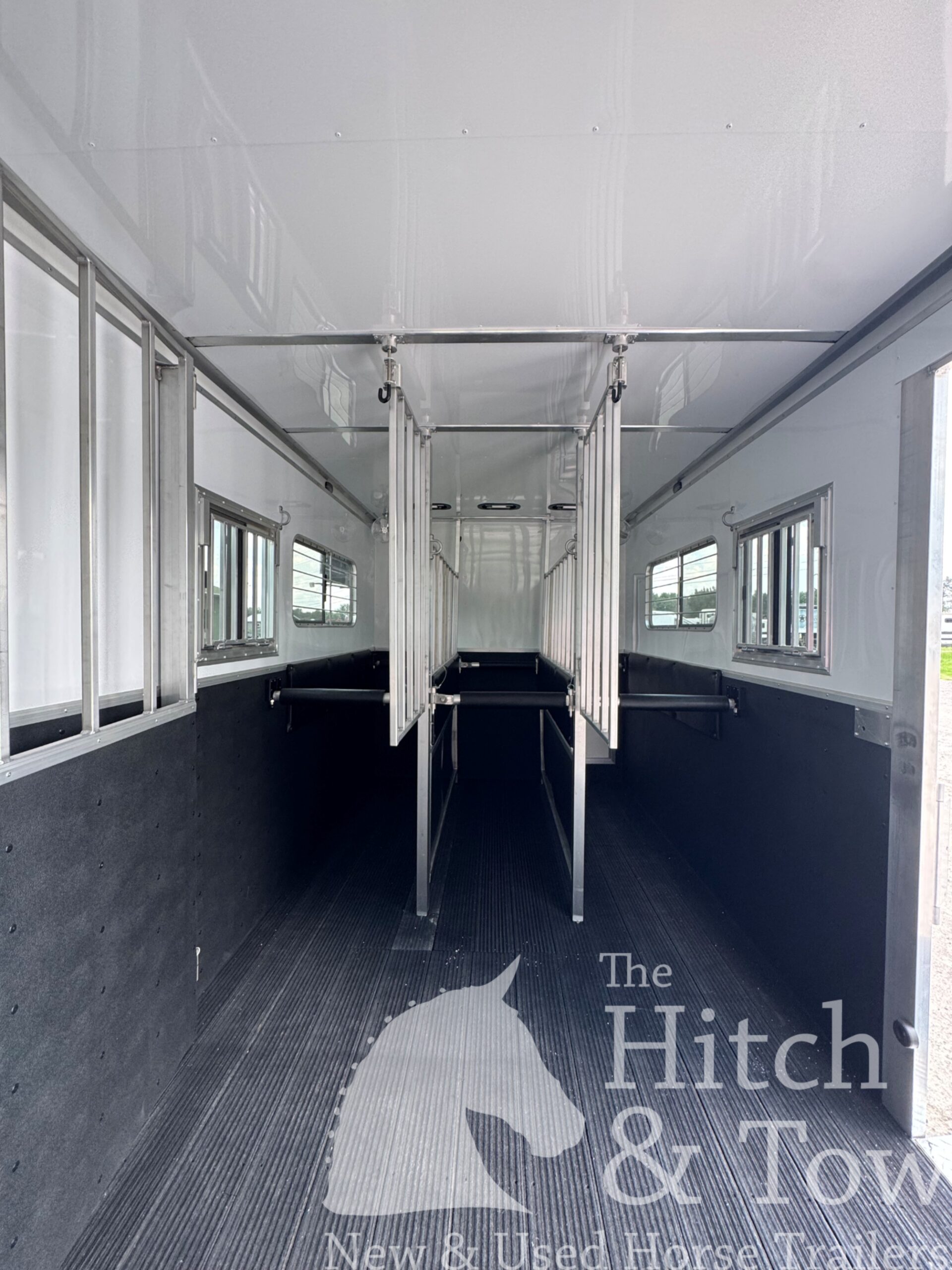 2027 KieferBilt Trailers 6-7 HORSE HEAD TO HEAD W/ MANY UPGRADES $83,900