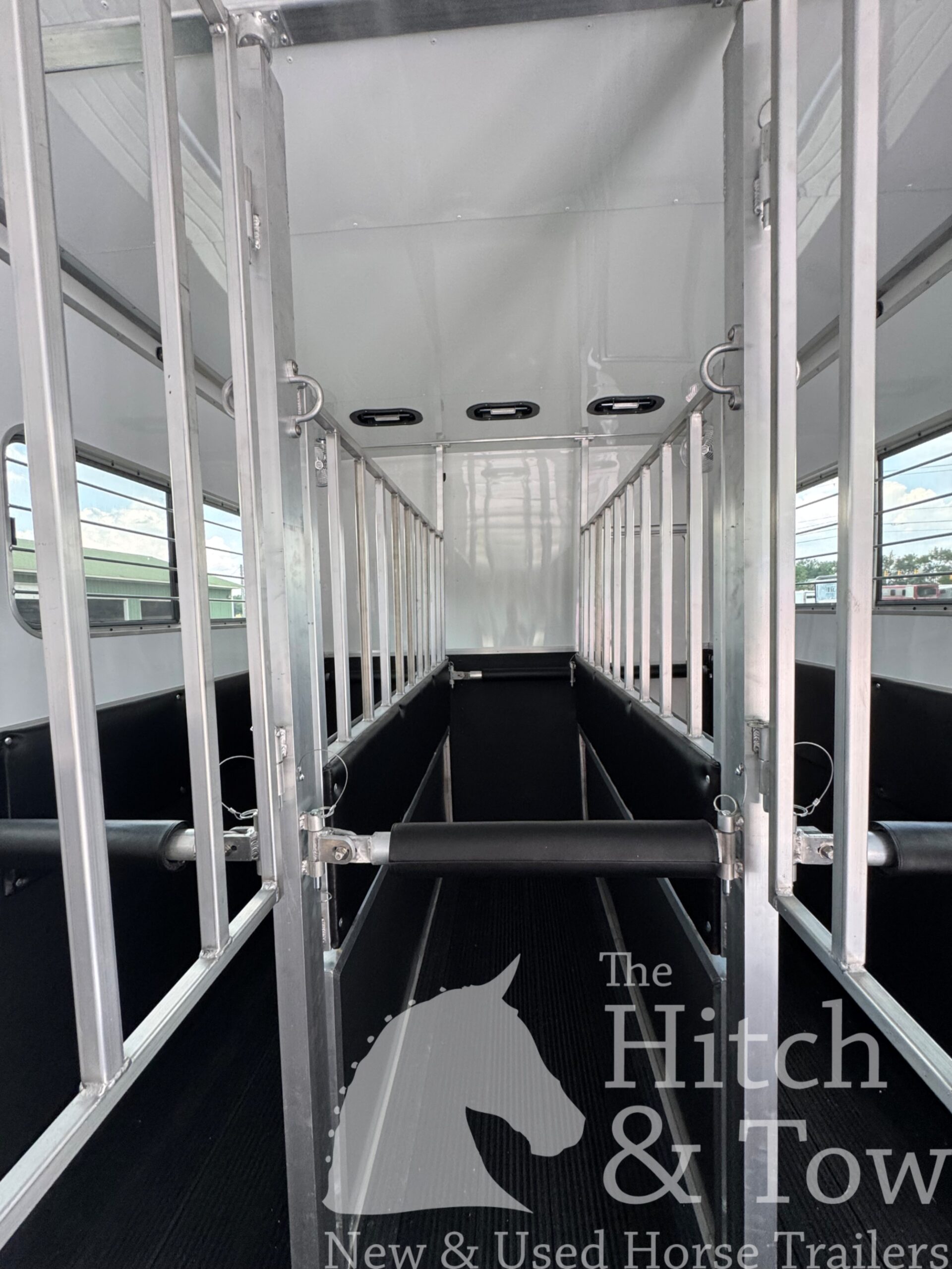 2027 KieferBilt Trailers 6-7 HORSE HEAD TO HEAD W/ MANY UPGRADES $83,900