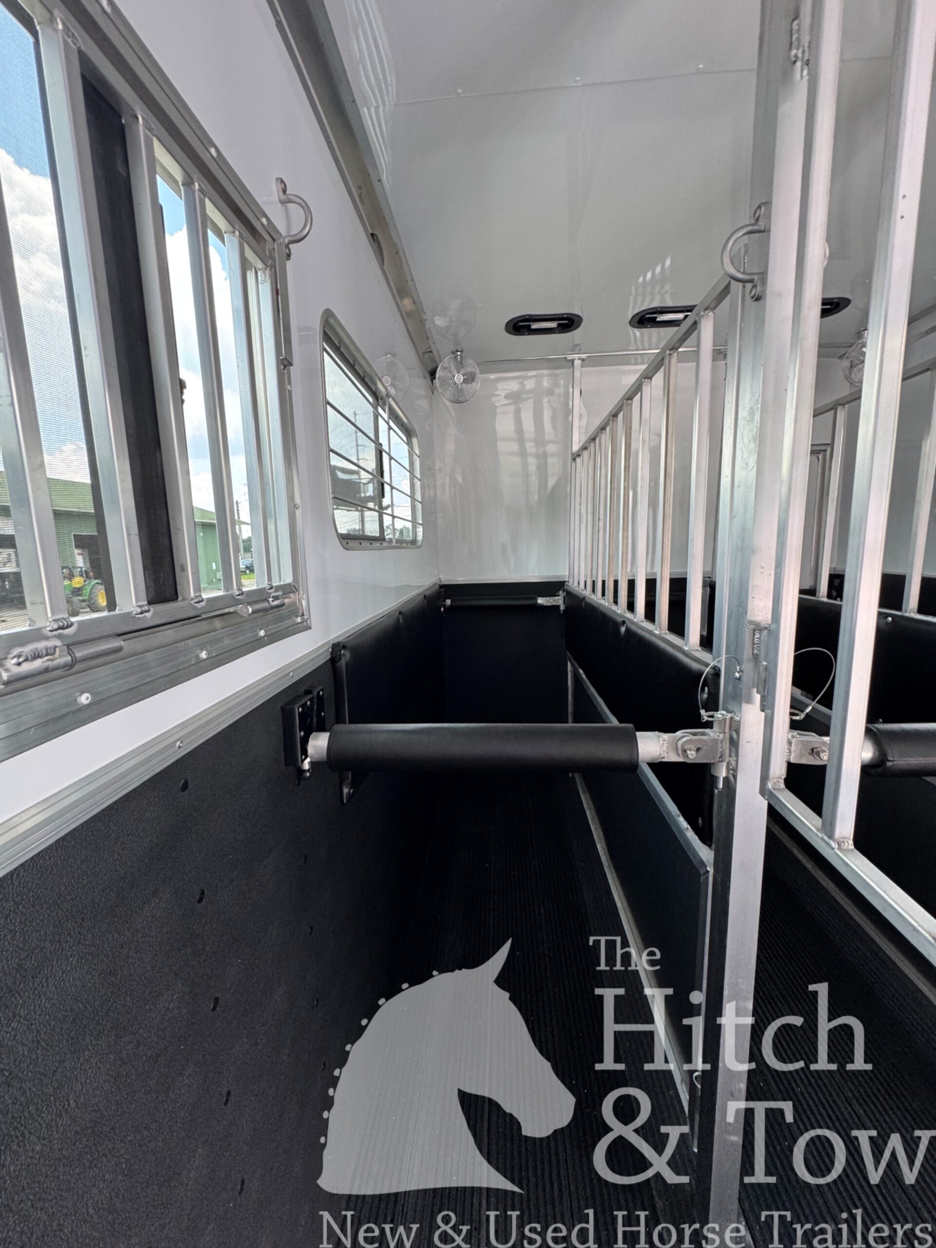 2027 KieferBilt Trailers 6-7 HORSE HEAD TO HEAD W/ MANY UPGRADES $83,900
