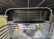 2026 20′ LIVESTOCK STOLL TRAILER W/ TUBE SIDES AND BLACK CANVAS TOP $17,580
