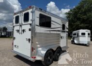 2026 4 STAR 2 HORSE STRAIGHT LOAD BUMPER PULL! $38,900