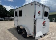 2027 KIEFERBILT 2 HORSE SLANT BUMPER PULL W/ DRESSING ROOM $22,900