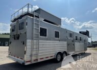 BEAUTIFUL 2026 KieferBilt Trailers 6 HORSE HEAD TO HEAD W/ MANY UPGRADES $119,900