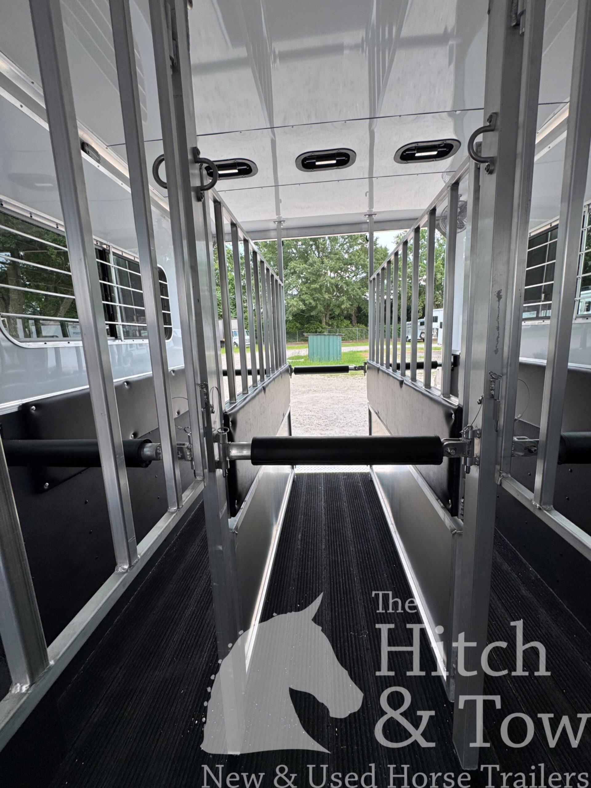 2027 KieferBilt Trailers 6-7 HORSE HEAD TO HEAD W/ MANY UPGRADES $83,900