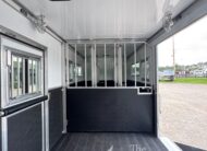 2027 KieferBilt Trailers 6-7 HORSE HEAD TO HEAD W/ MANY UPGRADES $83,900